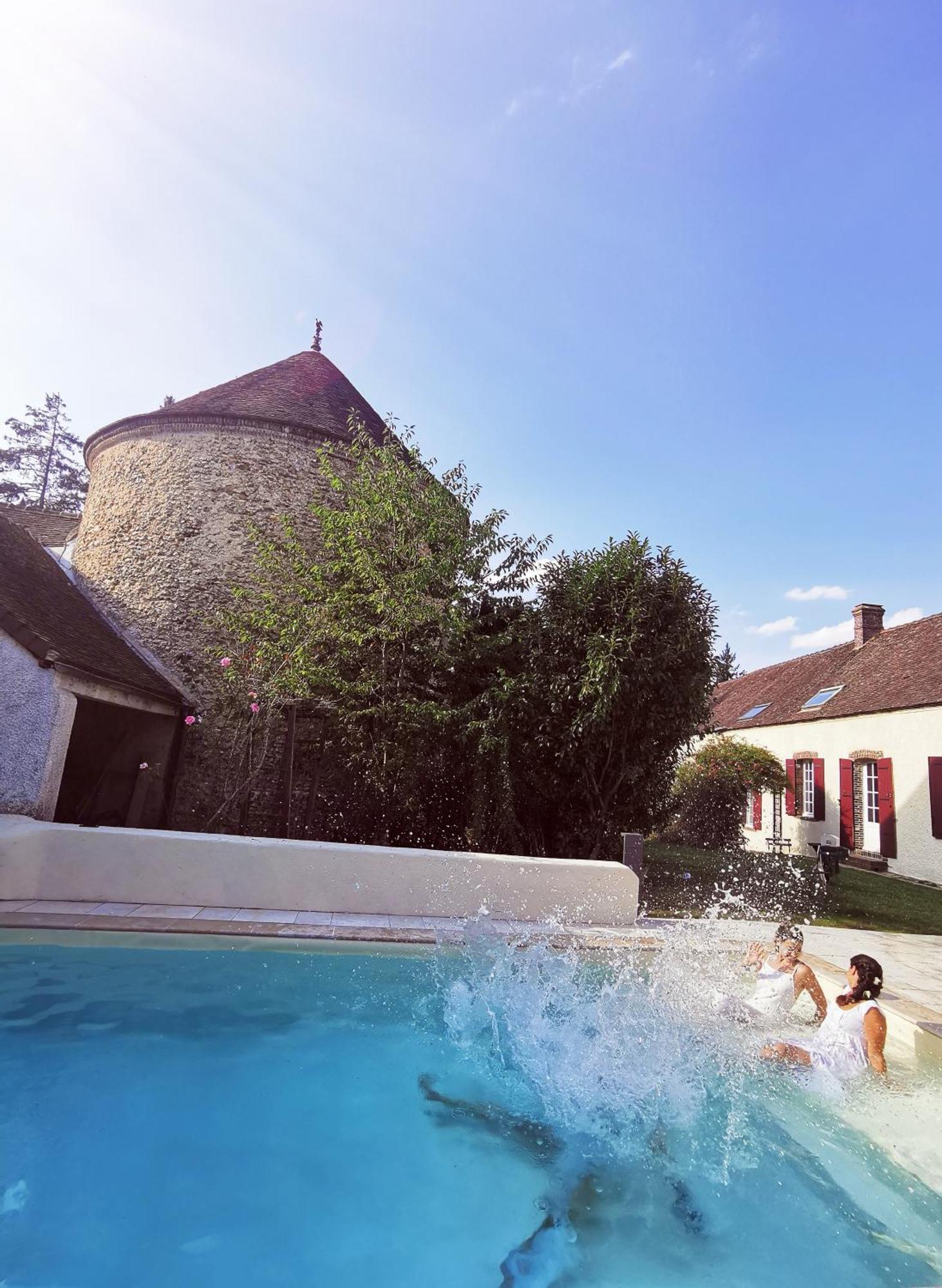 Domaine De Tardais, Ideal Famille Avec Piscine Et Nombreux Loisirs Senonches Экстерьер фото